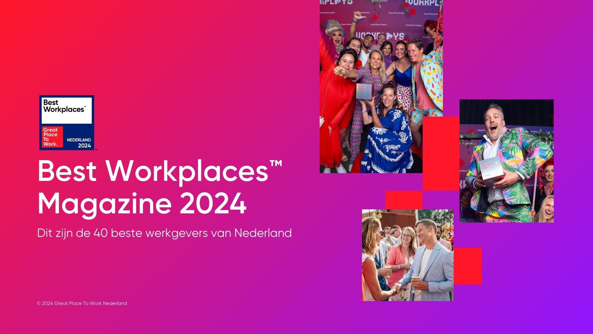 Voorblad Best Workplaces Magazine 2024 [NL]